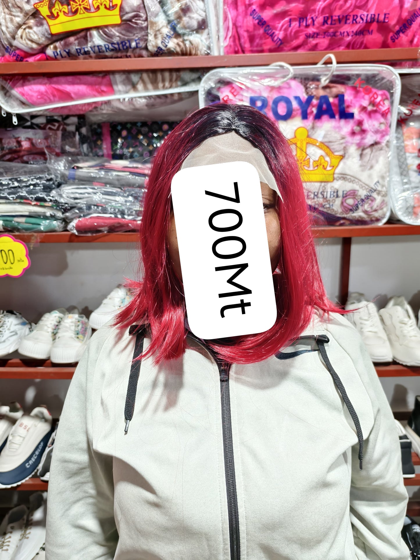 Atacado de perucas em Moçambique