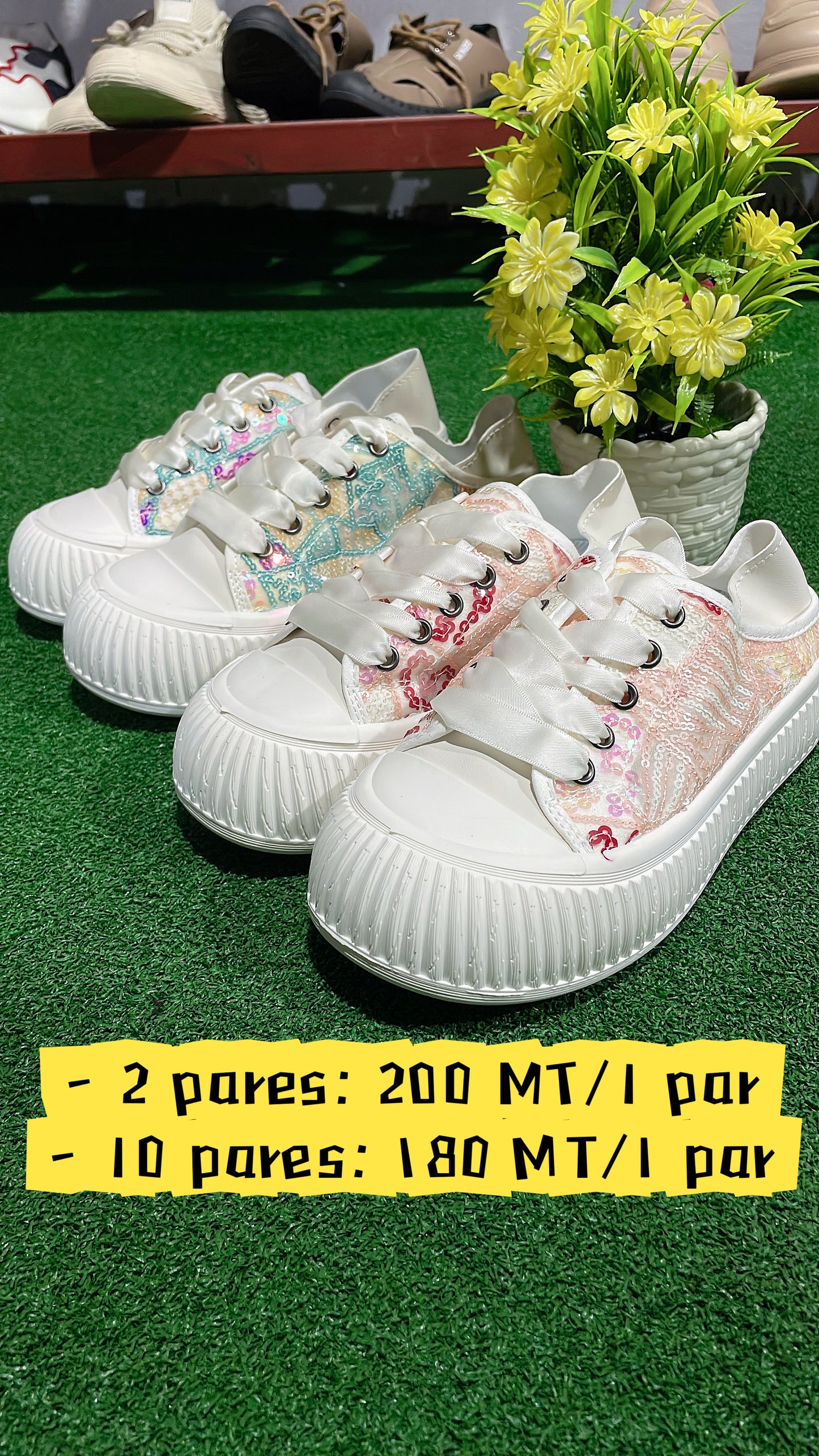 Quer ser o Rei das Sapatilhas na sua zona? 🔥 Atacado com os melhores preços, direto do nosso armazém em Matola!