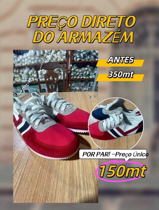 Venda ao atacado de sapatos de esportes em grande quantidade