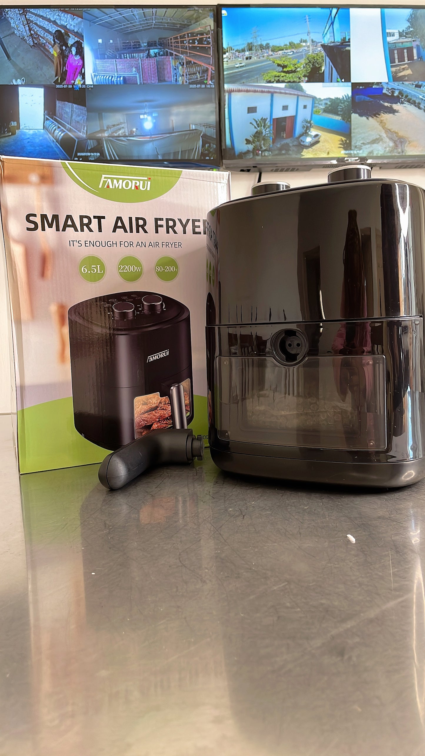 Venda por atacado nova fritadeira de ar de 6,5L