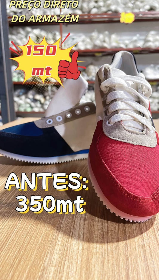 Venda ao atacado de sapatos de esportes em grande quantidade