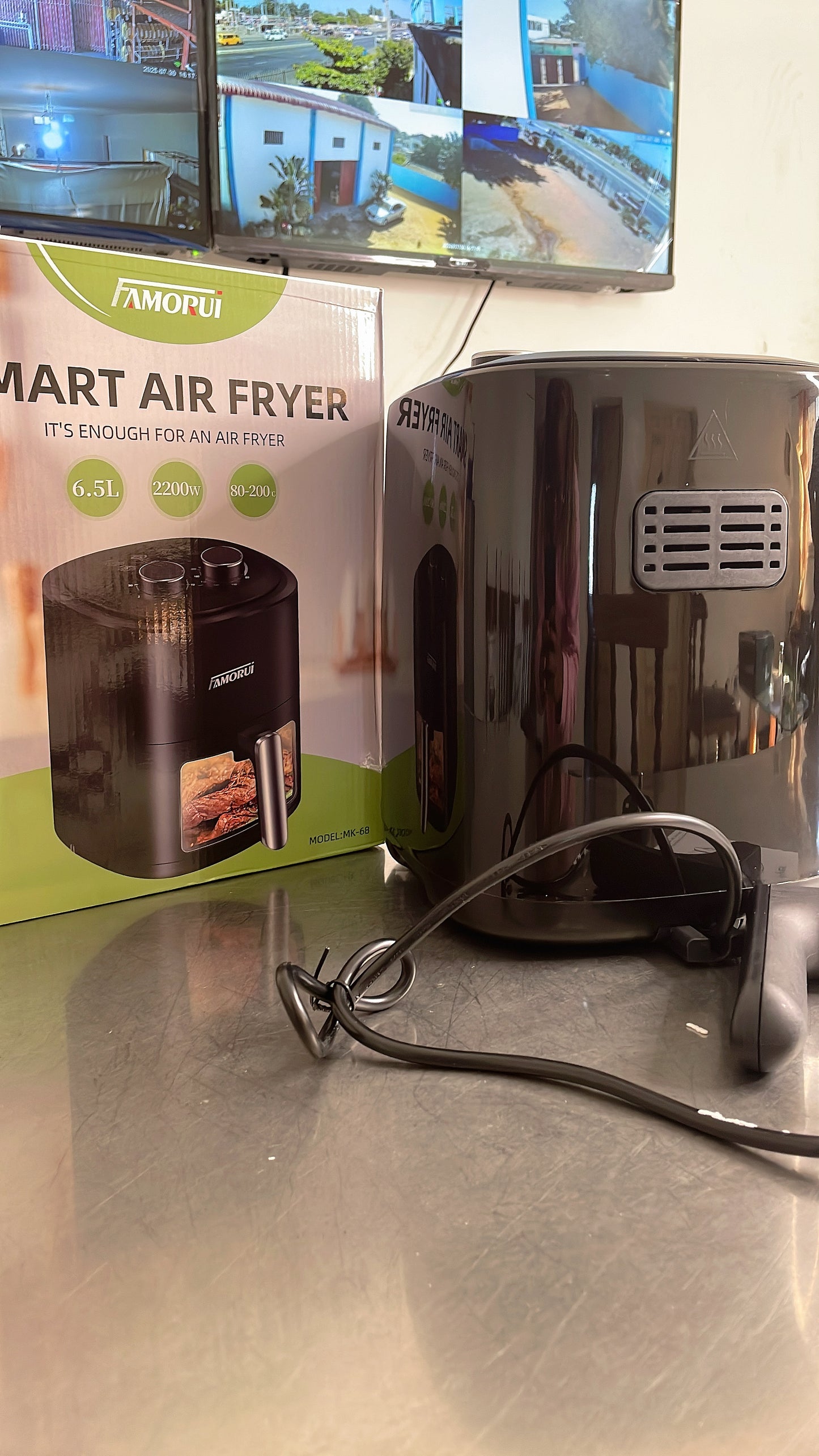 Venda por atacado nova fritadeira de ar de 6,5L