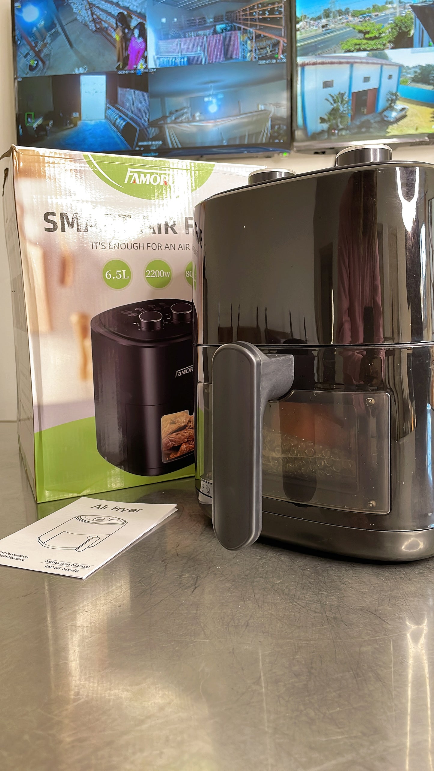 Venda por atacado nova fritadeira de ar de 6,5L